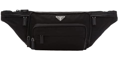 prada nylon waist pack